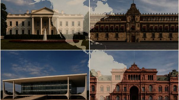 Various Latin American presidential offices