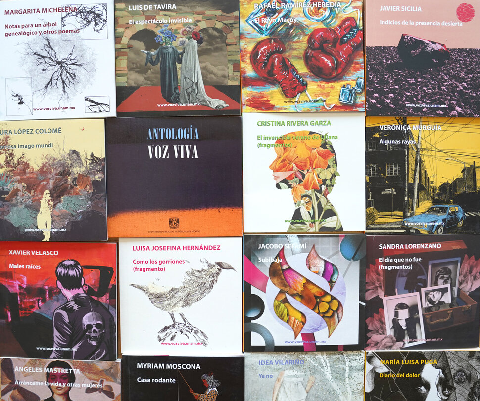 Collage compuesto por carátulas de CD